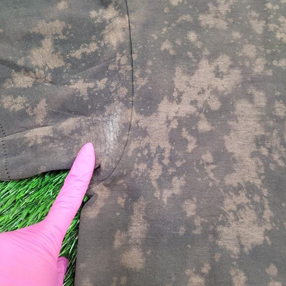 Vintage Northwest-Territory Shirt M/L 21x26 Bleach-Dyed USA - Picture 5 of 16